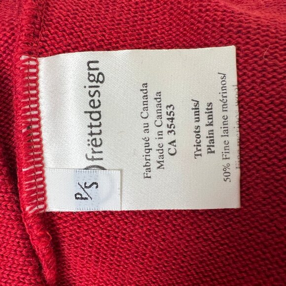 Vintage Merino Wool Column Midi Maxi Skirt Knit High Rise Long Casual Canadian - Picture 6 of 8